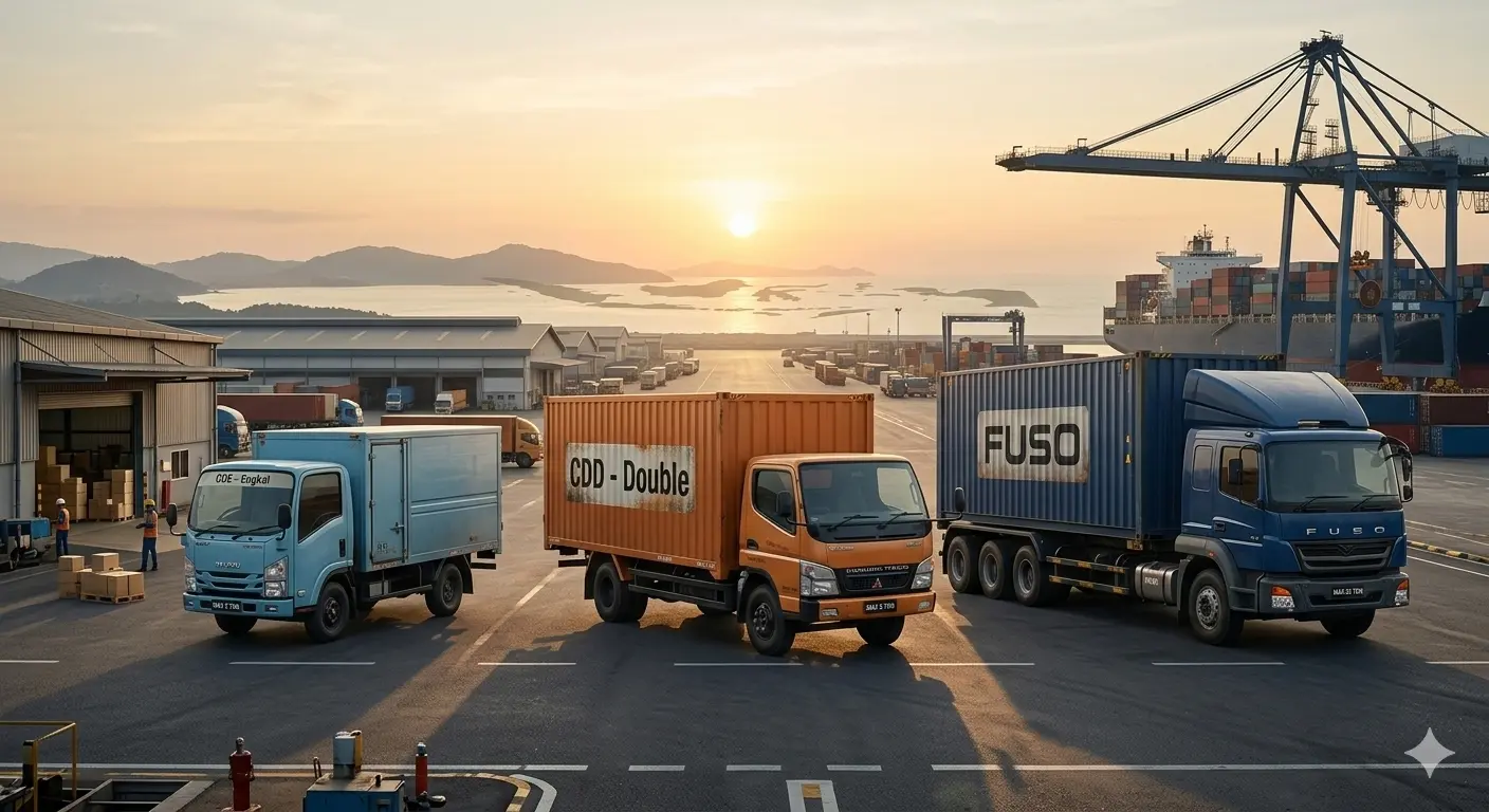 Mengenal Jenis Ekspedisi Truk: CDE, CDD, atau Fuso untuk Kirim Cargo?